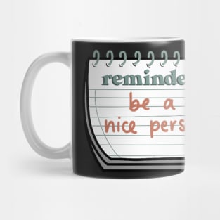 reminder note Mug